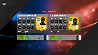 Maxing out Messi and Van Dijk in DLS 26 🔥😎 #dls #dreamleaguesoccer #dls26 