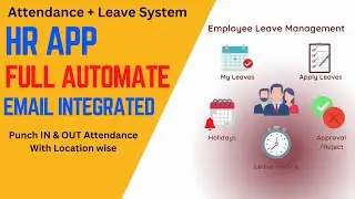 Free HR App for Attendance, Leave & Email Integration | Full Automation 2025