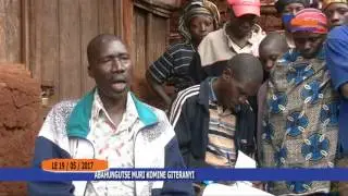 INGENE ABAHUNGUTSE BAKIRWA MURI KOMINE GITERANYI