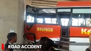 Samba: One killed, 21 injured After Bus Crashes Into Flyover Pillar on Jammu-Pathankot Highway
