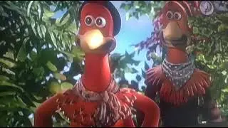 Dreamworks Pollitos En Fuga Ginger La Gallina Abrazos A Rocky Rhodes El Gallo 