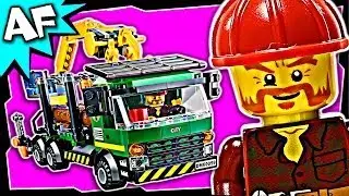 Lego City LOGGING TRUCK 60059 Stop Motion Build Review