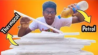 Petrol Vs Thermocol || World Strong Gum || Tamil Experiment || Paul thoughts