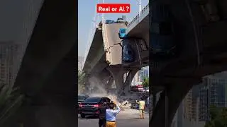 You Decide: Real Crash or AI Trick? || Real Dashcam Crash or AI Generated?