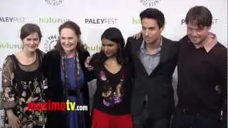 &laquo;Проект Минди&raquo; PaleyFest 2013: Минди Калинг, Эд Уикс, Зои Джарман, Айк Баринхолц