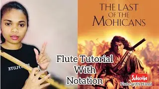 Последний из могикан: лёгкий урок игры на флейте с нотами | Флейта с Ханси