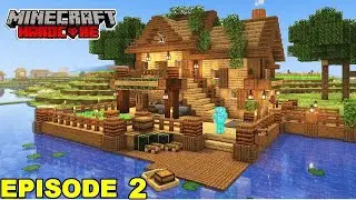 Je commence MA BASE, sur MINECRAFT HARDCORE ( EPISODE 2)