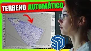 #Sketchup #tutorial | Como modelar terreno a partir de curvas de nível do autocad automaticamente