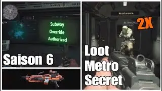 Warzone R&eacute;ussir l'&eacute;nigme et Loot Metro Secret Saison 6 (QC/FR) Call of Duty