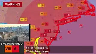 [CURSED EARTHQUAKE SCENARIO] M 9.0 New York Subduction Zone scenario