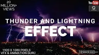 Advanced Lightning and  Thunder  FX | After Effects