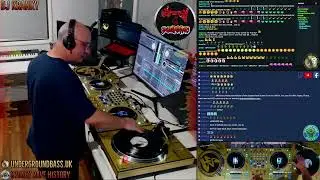 DJ Kranky Hardcore Breaks, Jungle, Rave LIVE on Underground Bass & Sydney Rave History 14/10/25