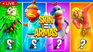 🔴 COLOR SKIN = COLOR ARMAS! Retos en ARENA! | Juaks 🔴