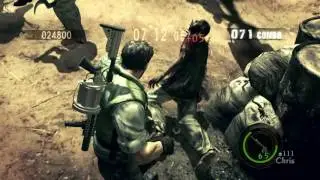 Resident Evil 5 (PS4) - Mercenaries United Solo - Public Assembly - 845k