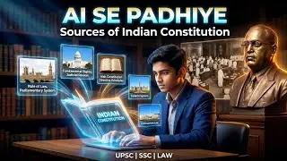 Ai se padhiye - Sources of Indian Constitution | Indian Polity | UPSC, SSC, Law 