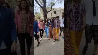 Mismatch day celebration in Ld college Don't miss the college#ahemdabad #ldce #trending #collegelife