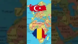 Turkey Vs Romania #shorts #geography #youtubeshorts #comparison #turkey #romania