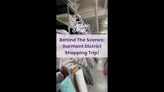 Fabric Buying Trip in NYC