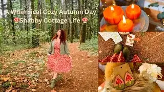 Cozy Fall Day, Mushroom Art, Pumpkin Candles, Fall Decor, Pumpkin Muffins #fallvibes #falldecor 