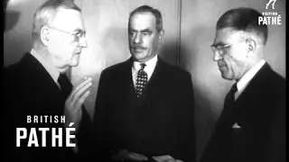 John Foster Dulles Sworn In As Foreign Policy Aide (1950)
