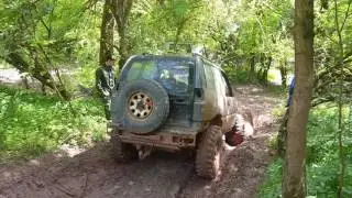 Nissan Patrol vs Nissan Terrano vs Ford Maverick Offroad Mammutpark 26.5.17