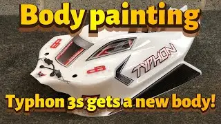 Typhon 3S finally gets a new body! My attempt at body painting.