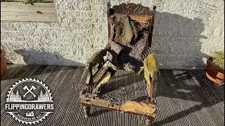 Very Broken Old Armchair RESTORATION