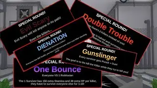 EVERY GAMEMODE THEME IN DIE OF DEATH | Not an Abnormal Animation