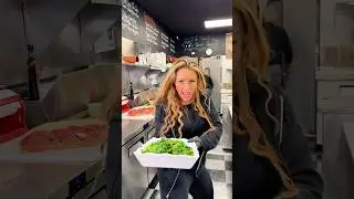 TIME TO MAKE A SANGWEECH WITH MANDY ROSE FROM THE WWE! #shorts #italianfood #wwe