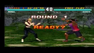 tekken3. NINA.  fight ,. acrade game