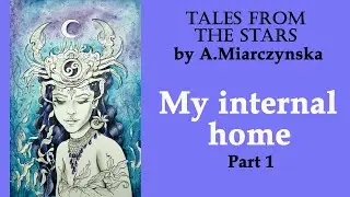My internal home. Part 1 #Coloring in 'Tales from the stars' by Miarczynska #adultcoloring