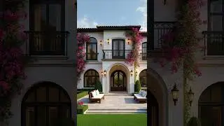 Mediterranean Charm country sample house peacefull  #dreamhousedesign #house  #Mediterranean
