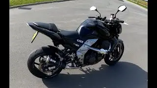 Kawasaki Z750 - City Ride (POV) - Mivv GP Exhaust