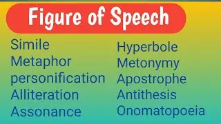 Figure of Speech in Literature