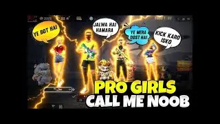 Random Girls Call Me Noob😡 #shorts #freefire
