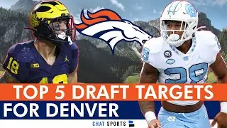 Denver Broncos Top 5 Draft Targets At Pick #20 For The 2025 NFL Draft