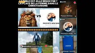 D&eacute;bat : M&eacute;dusa VS Proph&egrave;te New Man... La Bible est-elle misogyne ?