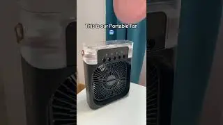 Our Portable Mist Fan 🥶