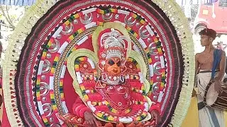 ചാമുണ്ഡി തെയ്യം /കക്കയം ശ്രീ വിഷ്ണുമൂർത്തി ദേവസ്ഥാനം /chamundi/vellarikundu /kakkayam 