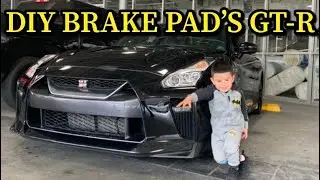 Brake Pads Replacement On The GT-R R35 (2009-2020)