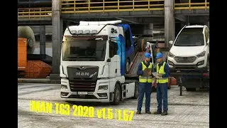 ETS2 | Realistic Timelapse ⛅ | MAN TG3 2020 v1.5 [1.57] | Snowymoon Graphics | 2K POV