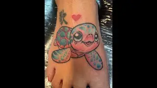 Pooh's Turtle Tattoo