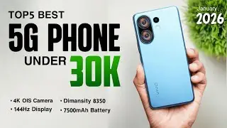 Top 5 Best Camera & Gaming Phones Under 30000 In 2026 | Best 5G Smartphone Under 30000