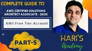 AWS Free Tier Account Part-5 | Zero To Hero in ~ AWS Certified Solutions Architect- Associate 2020 |