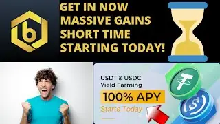 USDT & USDC YIELD FARMING 100% APY OVER ON BITURE