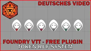 [Foundry VTT] 🎲 Foundry VTT Module &ndash; Token Reputation | Rufsystem f&uuml;r Tokens erkl&auml;rt