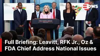 Full Briefing: Karoline Leavitt Delivers White House Update With Top US Health & Food Chiefs | AC1E