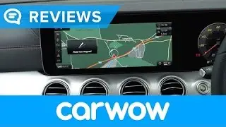 Mercedes E-Class Saloon 2017 infotainment and interior review | Mat Watson Reviews