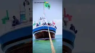 ￼fishri fisharber Pakistani fishing boat 🌊🛥️⚓️❤️