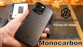 Monocarbon Aramid Carbon Fiber iPhone 14 Series Case:Pro Max Edition